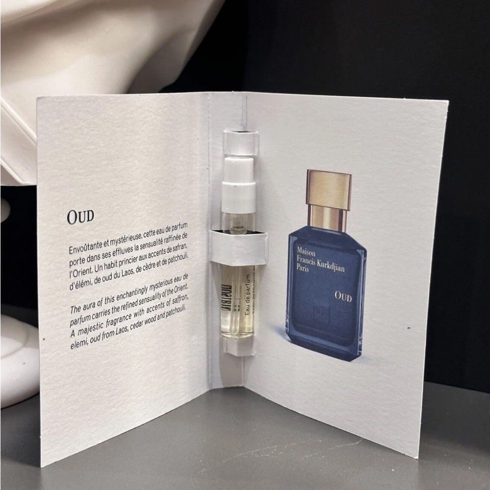 Maison Francis Kurkdjian OUD perfume sample